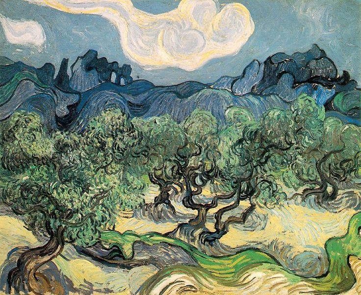Vincent van Gogh The Olive Trees